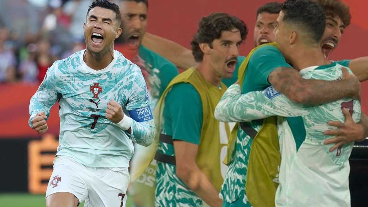 Portekiz 90+4'te hayata döndü: Ronaldo'dan radikal karar