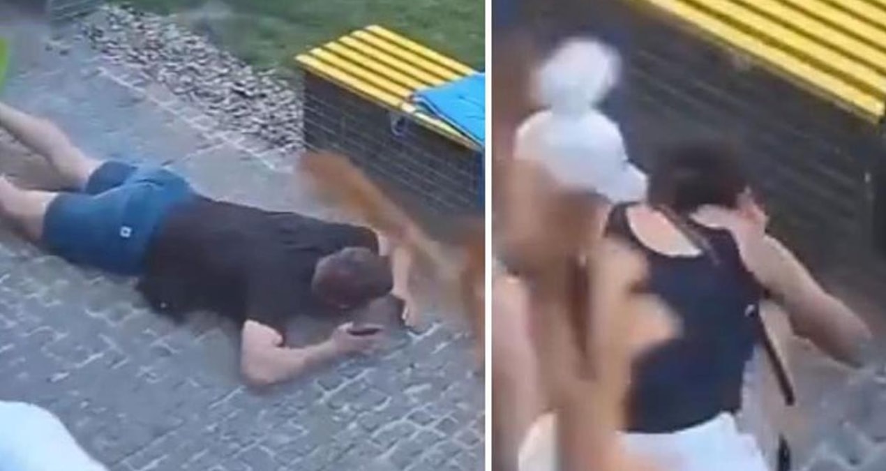 Rus füzeleri sivil halkı vurdu! O anlar saniye saniye görüntülendi