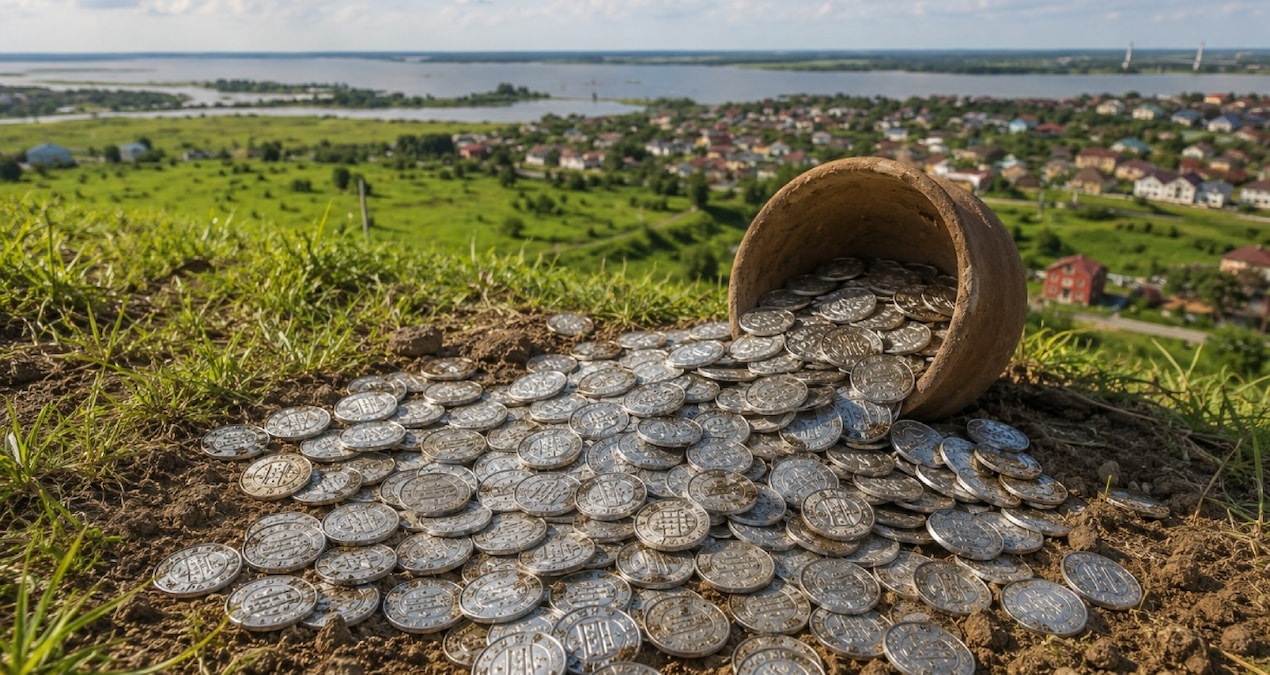 Viking bölgesinde İslam dünyasına ait hazine bulundu: Toprağın altından yüzlercesi çıktı