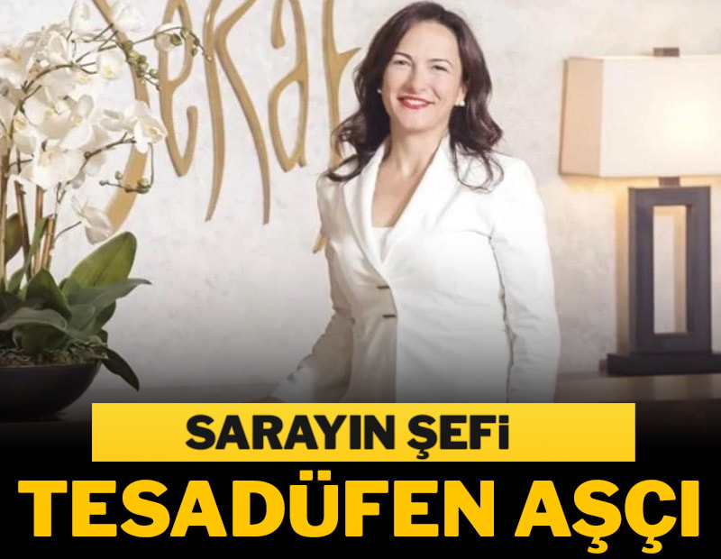 Sarayın şefi tesadüfen aşçı