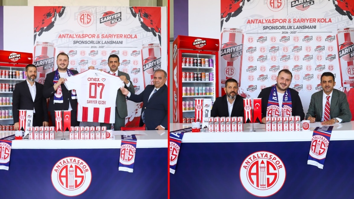 Sarıyer Kola, Antalyaspor’un resmî içecek sponsoru oldu