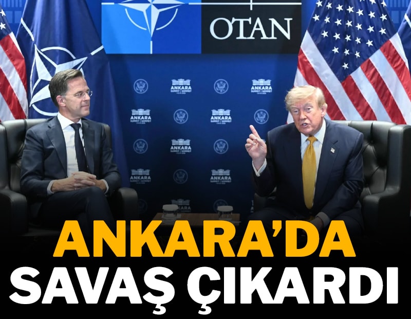 Trump, İran’a saldırının emrini Ankara’dan verdi