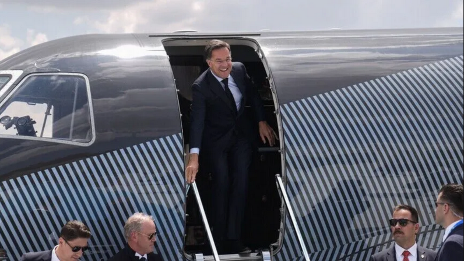 NATO Şefi Mark Rutte Ankara'ya vardı