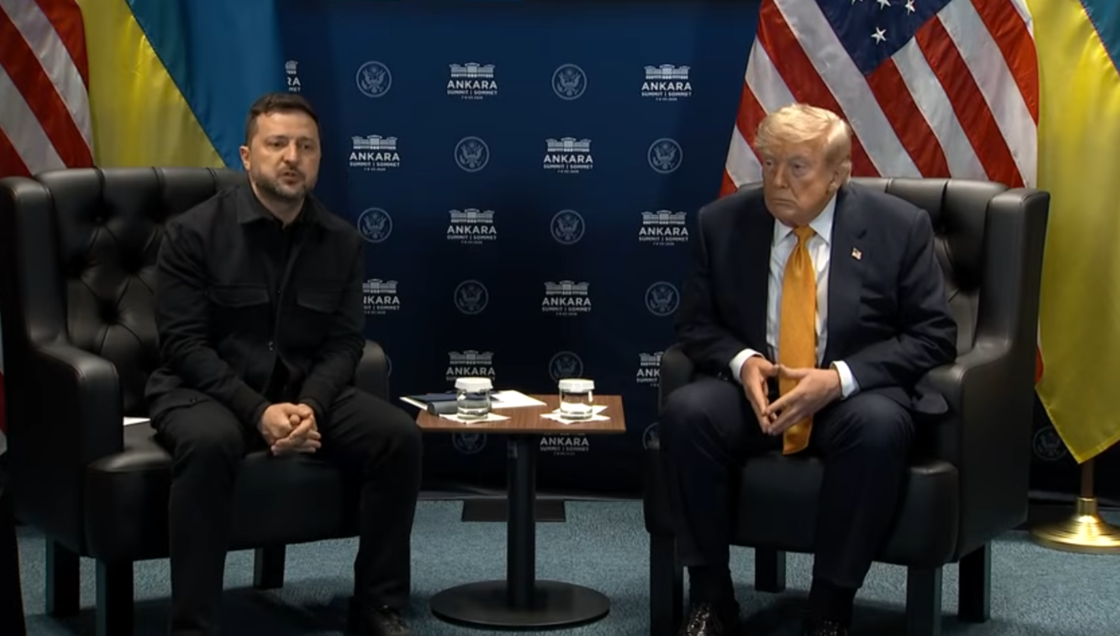 Zelenski ve Trump NATO zirvesinde bir araya geldi