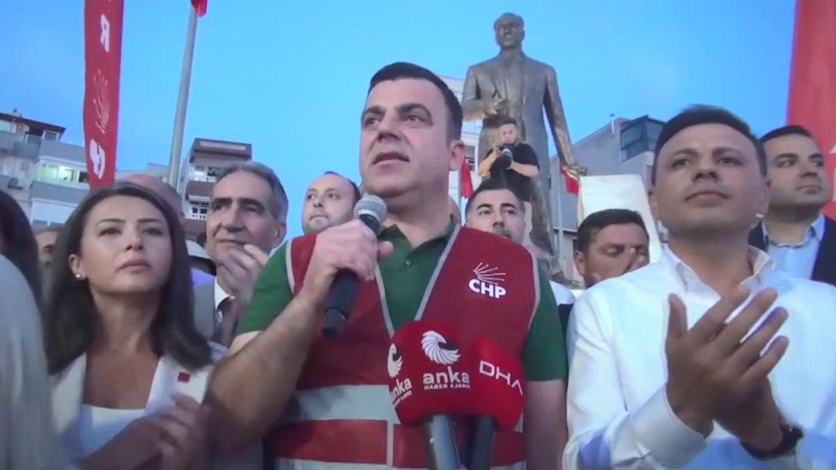 Gözaltına alınan CHP Silivri İlçe Başkanı Doruk Bulut adliyeye sevk edildi