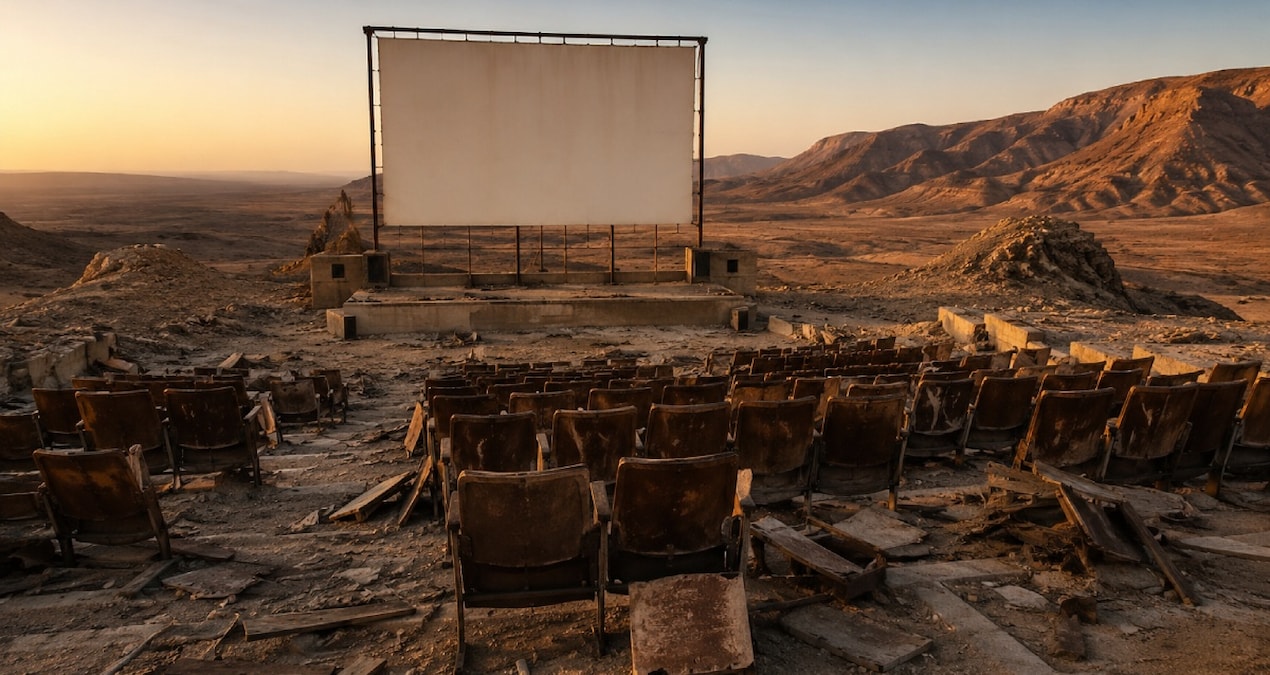 26 yıllık sinemada tek bir film bile gösterilemedi