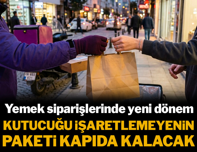 İnternetten yemek siparişlerinde yeni dönem 