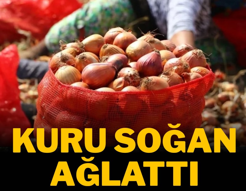 Vatandaş kuru soğana muhtaç
