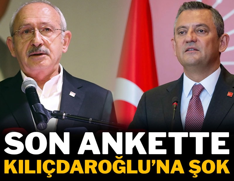 Özgür Özel'in masasına dün bu anket konuldu