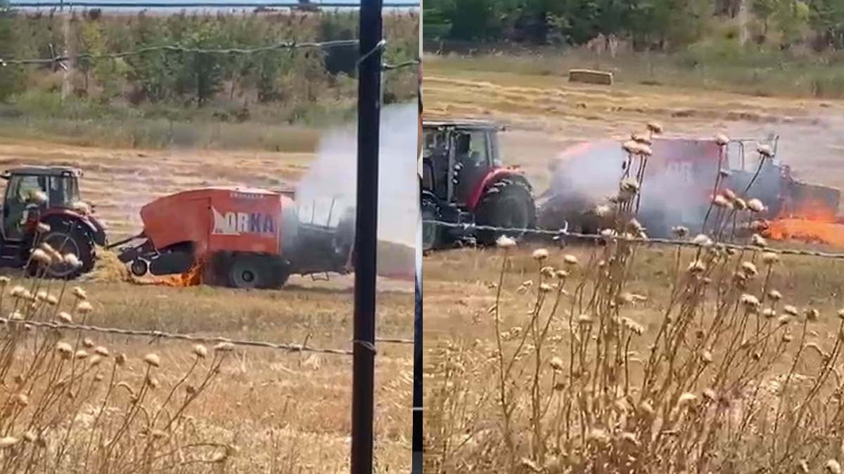 Balıkesir'de iki ayrı noktada çıkan yangın söndürüldü