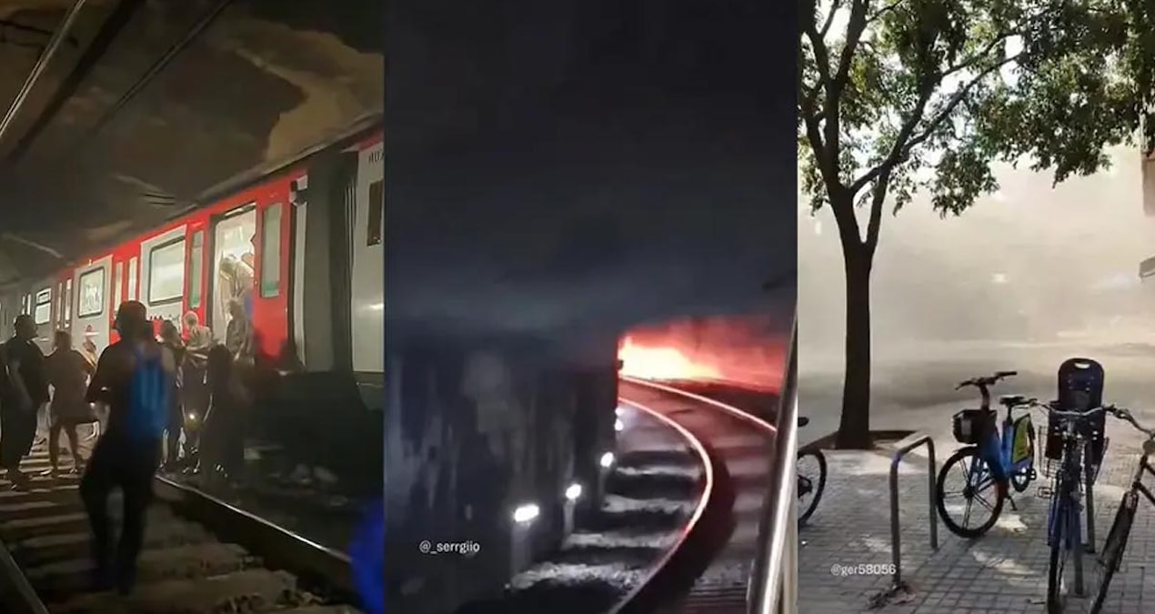 Barselona'da metro kabusu! 137 kişi hastaneye kaldırıldı