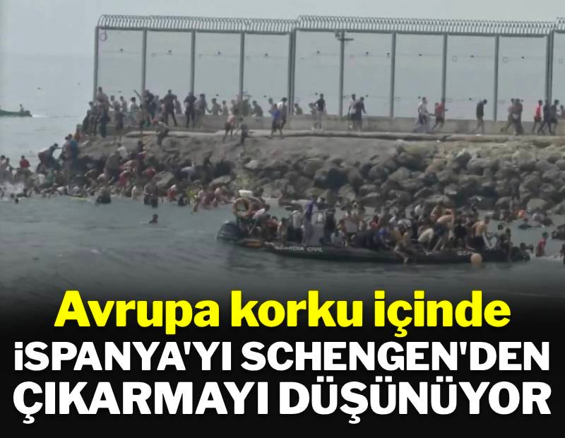 Avrupa'yı dehşete düşüren görüntülerden sonra 'İspanya Schengen'den çıkartılsın' önerisi