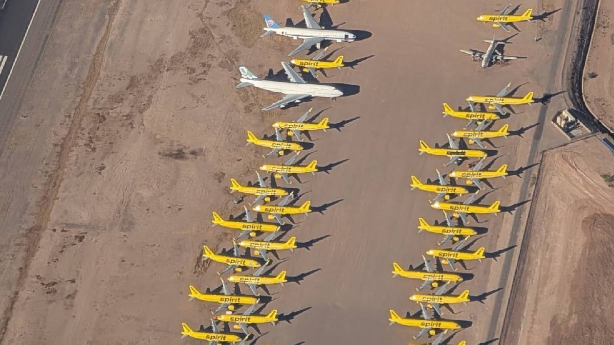 Havayolu şirketi iflas etti: 17 bin kişi işsiz kaldı, uçaklar çöle çekiliyor