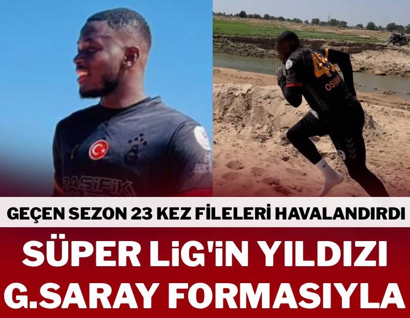 Samsunsporlu Mouandilmadji Galatasaray forması giydi!
