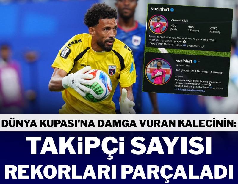 Dünya Kupası’na damga vurdu! Vozinha’nın takipçi sayısı 20 milyonu aştı