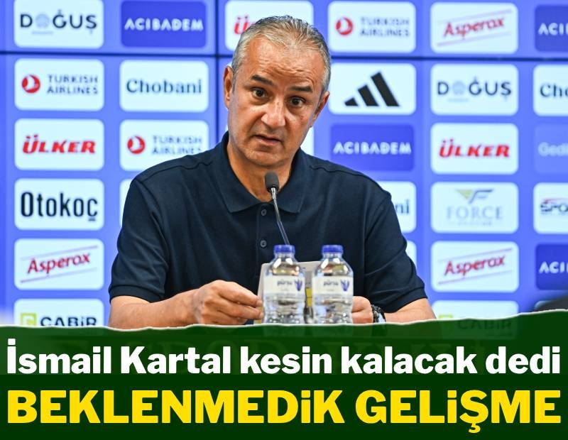 İsmail Kartal’ın kalacak dediği Fred’de beklenmedik gelişme!