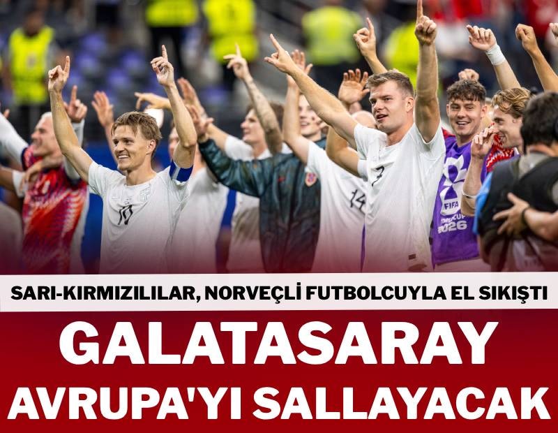 Galatasaray'dan Avrupa'yı sallayacak transfer! Hedef Odegaard