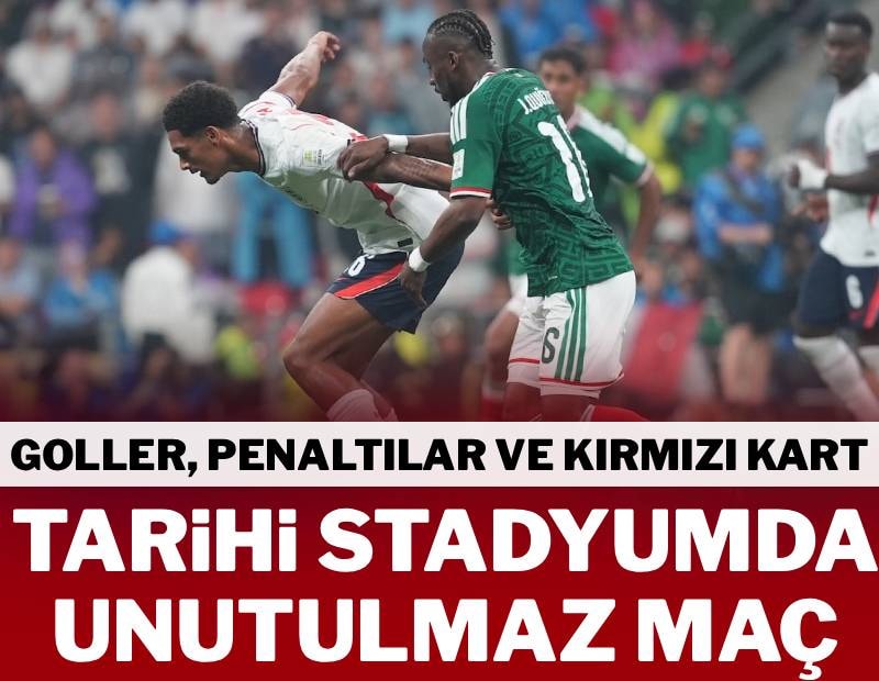 Azteca’da unutulmaz maç İngiltere’nin!