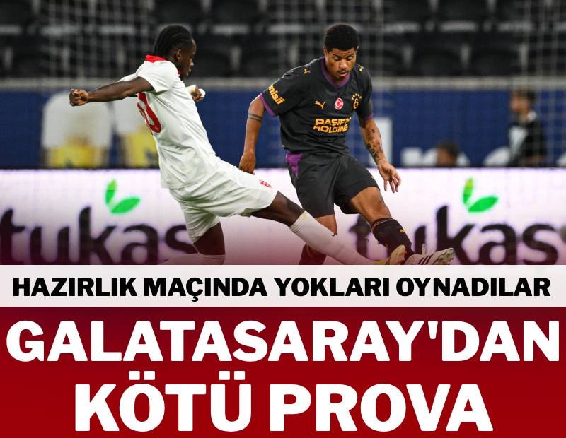 Galatasaray’dan kötü prova! Sarı-kırmızılılar Monza’ya mağlup oldu