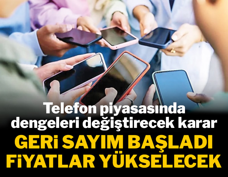 Gümrük limiti yükseldi telefon cep yakacak