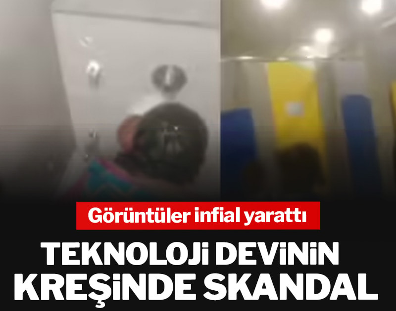 Teknoloji devinin kreşinde skandal