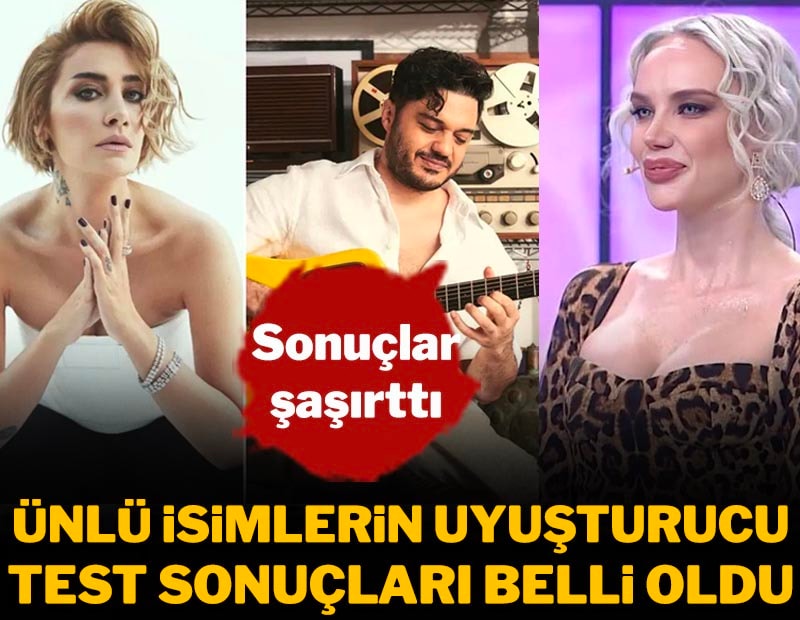 Sıla ve İlyas Yalçıntaş'ın uyuşturucu test sonuçları çıktı