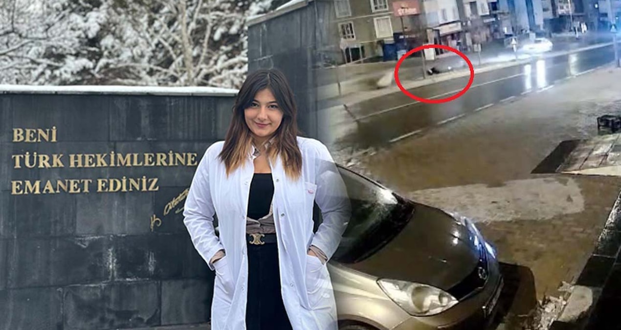 Kazanın yeni görüntüleri ortaya çıktı: Feci kazada tıp öğrencisi Yaren hayatını kaybetmişti