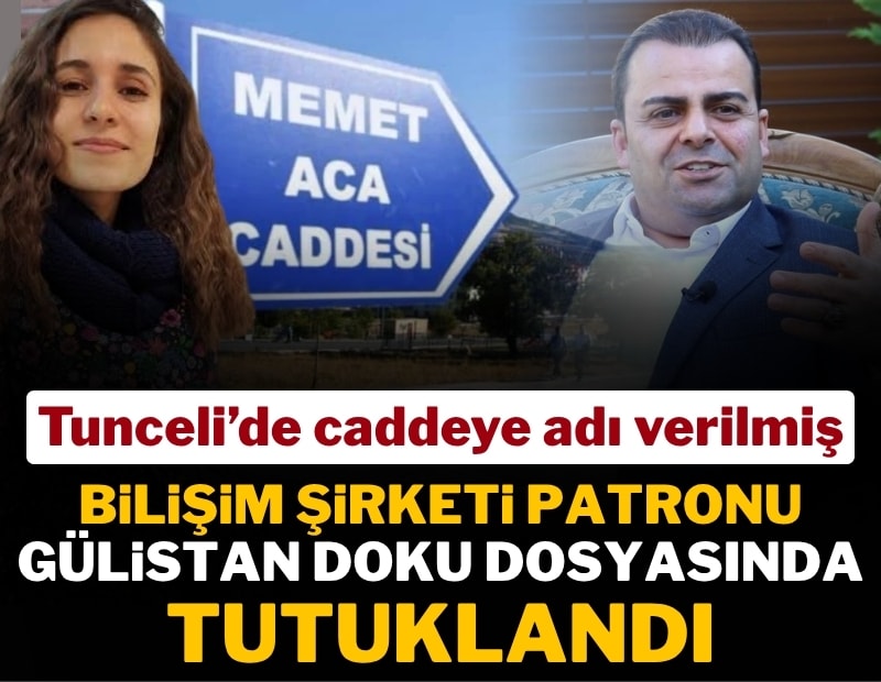 Adı Tunceli'de caddeye verilmiş! Gülistan Doku dosyasında tutuklandı