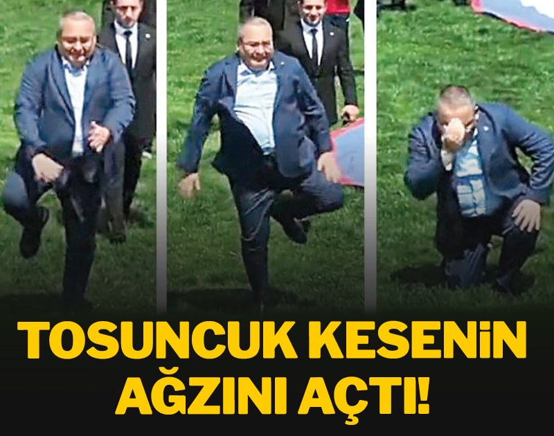 Tosuncuk kesenin ağzını açtı