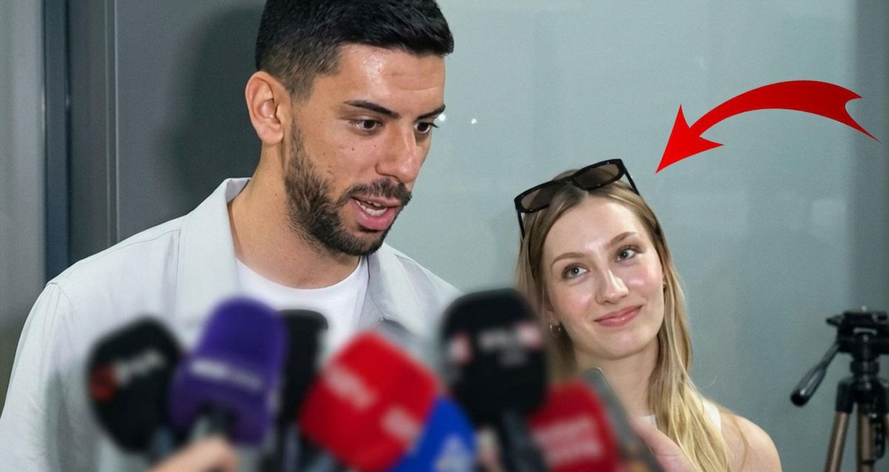 Trabzon'da aşk rüzgarı! Cenk Özkaçar değil, eşinin bakışları konuşuldu