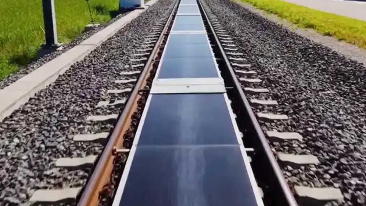 Tren rayları artık evler için bedava elektrik üretecek