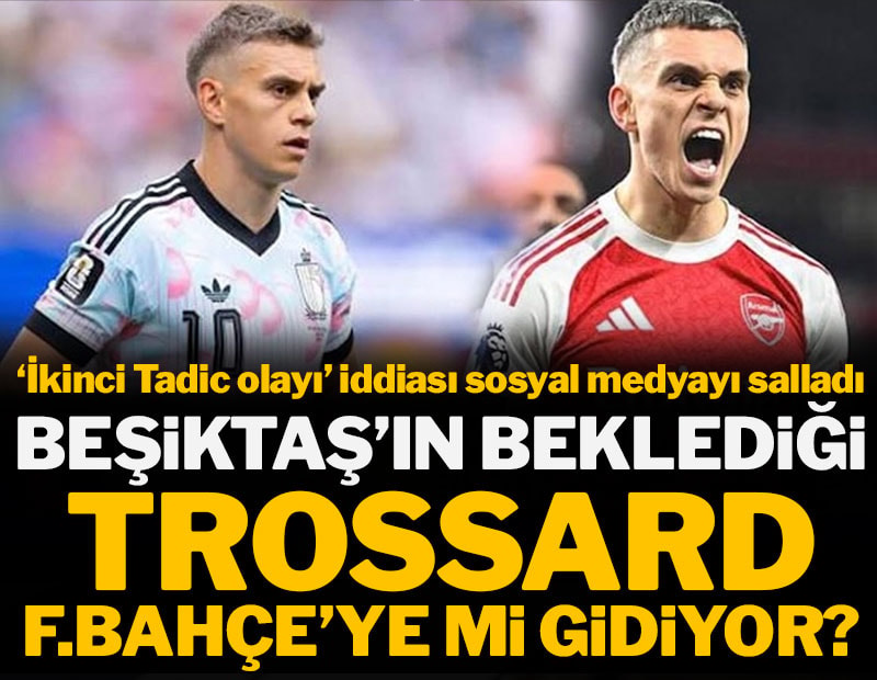 Beşiktaş'ın gündemindeki Trossard'dan Fenerbahçe cevabı