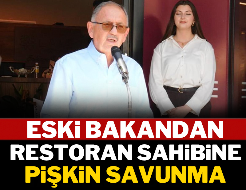 Eski Bakan’dan açılışını yaptığı restoranın sahibine: Etin kokusuna gelen fakiri geri çevirme