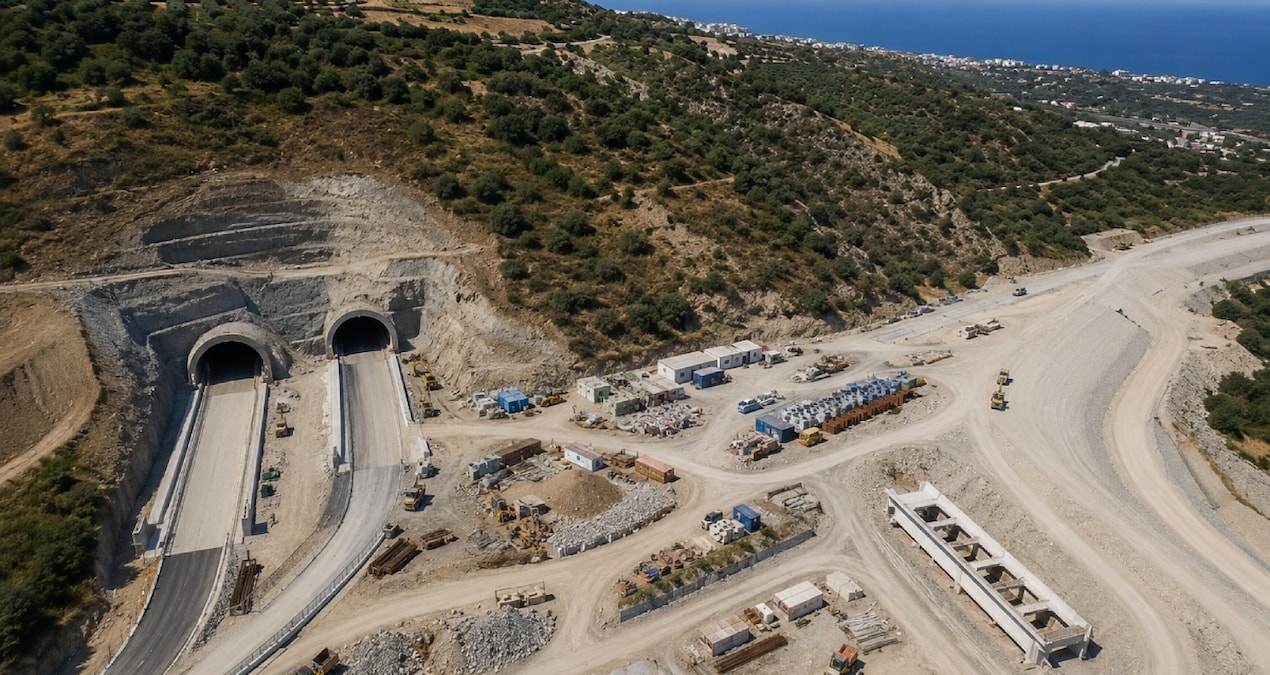 Yolculuğu 20 dakikaya düşürecek: Dağın altını oyup dev tünel inşa ettiler
