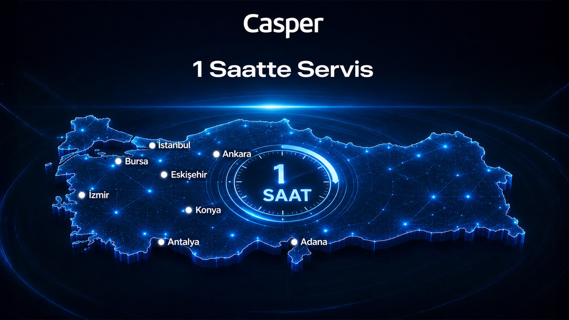 Casper, 11 Yıldır Sürdürdüğü "1 Saatte Servis" Hizmetiyle Türkiye'de Satış Sonrası Hizmetlerde Fark Yaratıyor