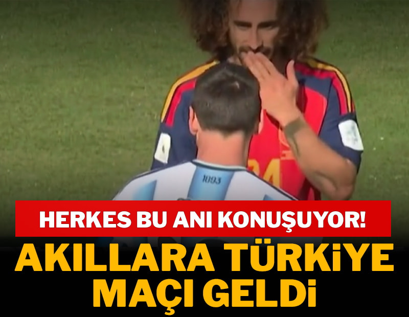 Herkes bu anı konuşuyor! Akıllara Türkiye maçı geldi