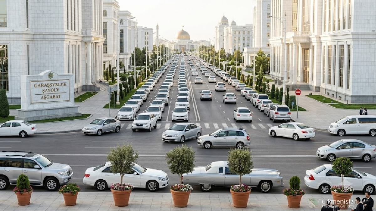 Şehirdeki tüm arabalar açık renkli: İşte nedeni