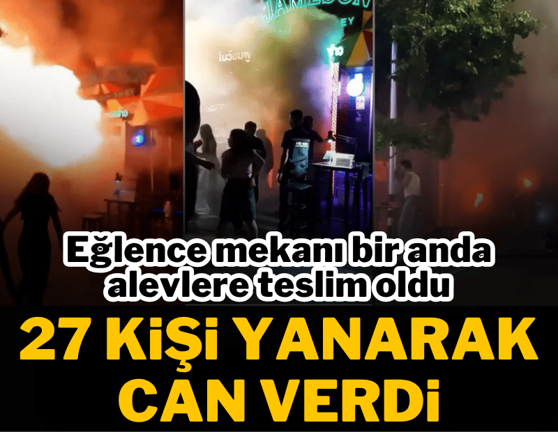 Tayland'da eğlence mekanında facia! 27 kişi hayatını kaybetti