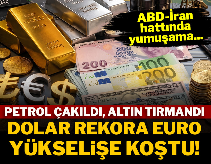 ABD-İran hattında yumuşama: Petrol çakıldı, altın yükseliyor