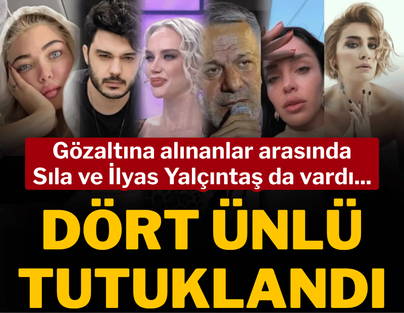Şarkıcı İlyas Yalçıntaş dahil 4 kişi tutuklandı