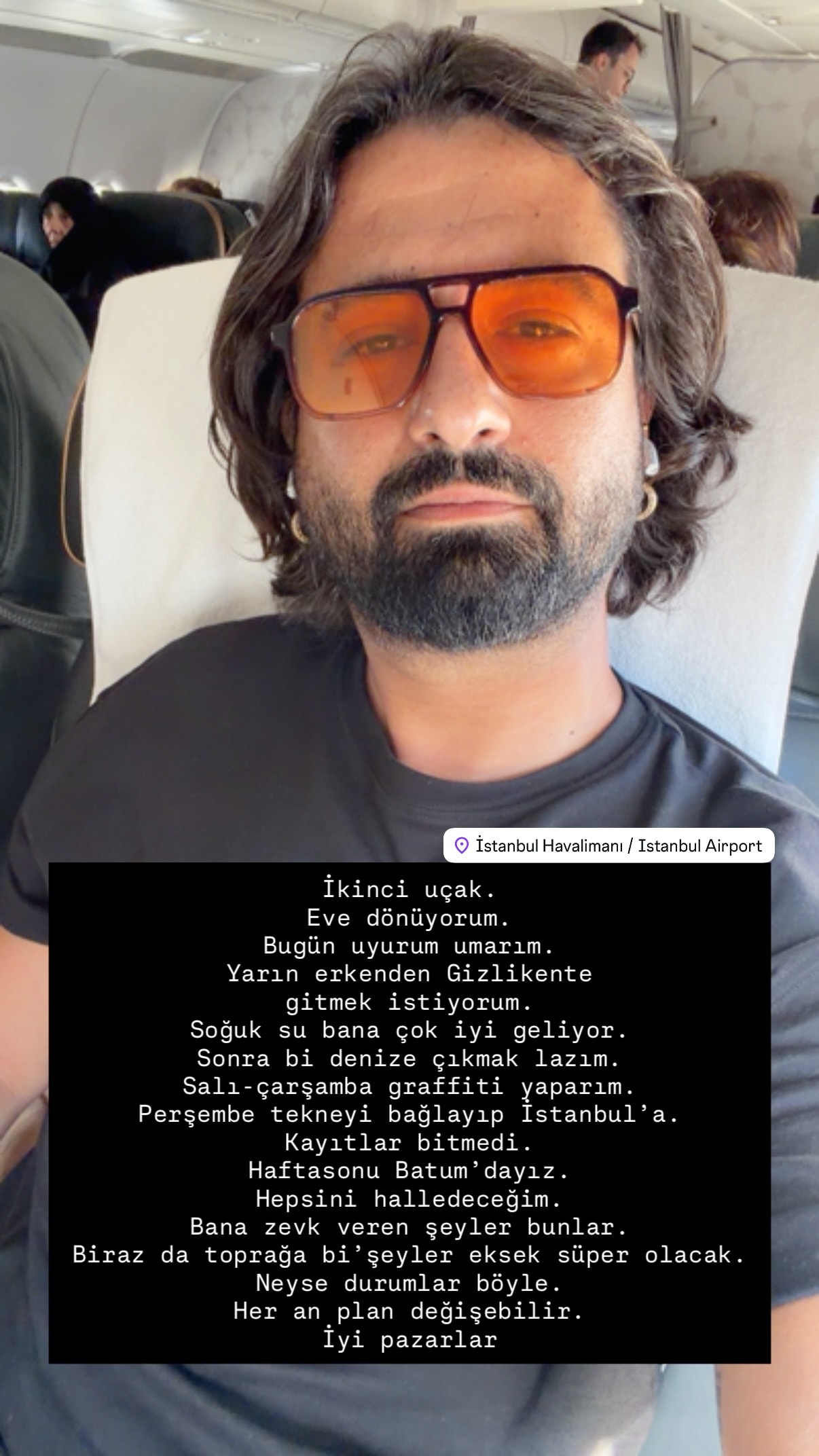 HAFTALIK PLANINI PAYLAŞTI