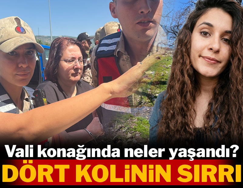 Gülistan Doku cinayetinde 4 kolinin sırrı! Vali konağında neler yaşandı?