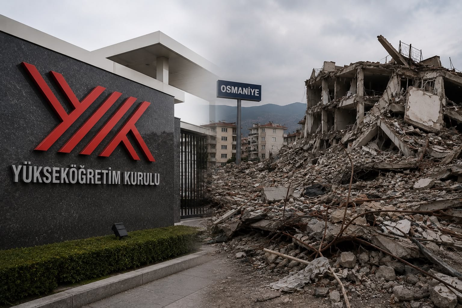 YÖK'ten depremzede ayrımı! Osmaniye'yi yok saydılar