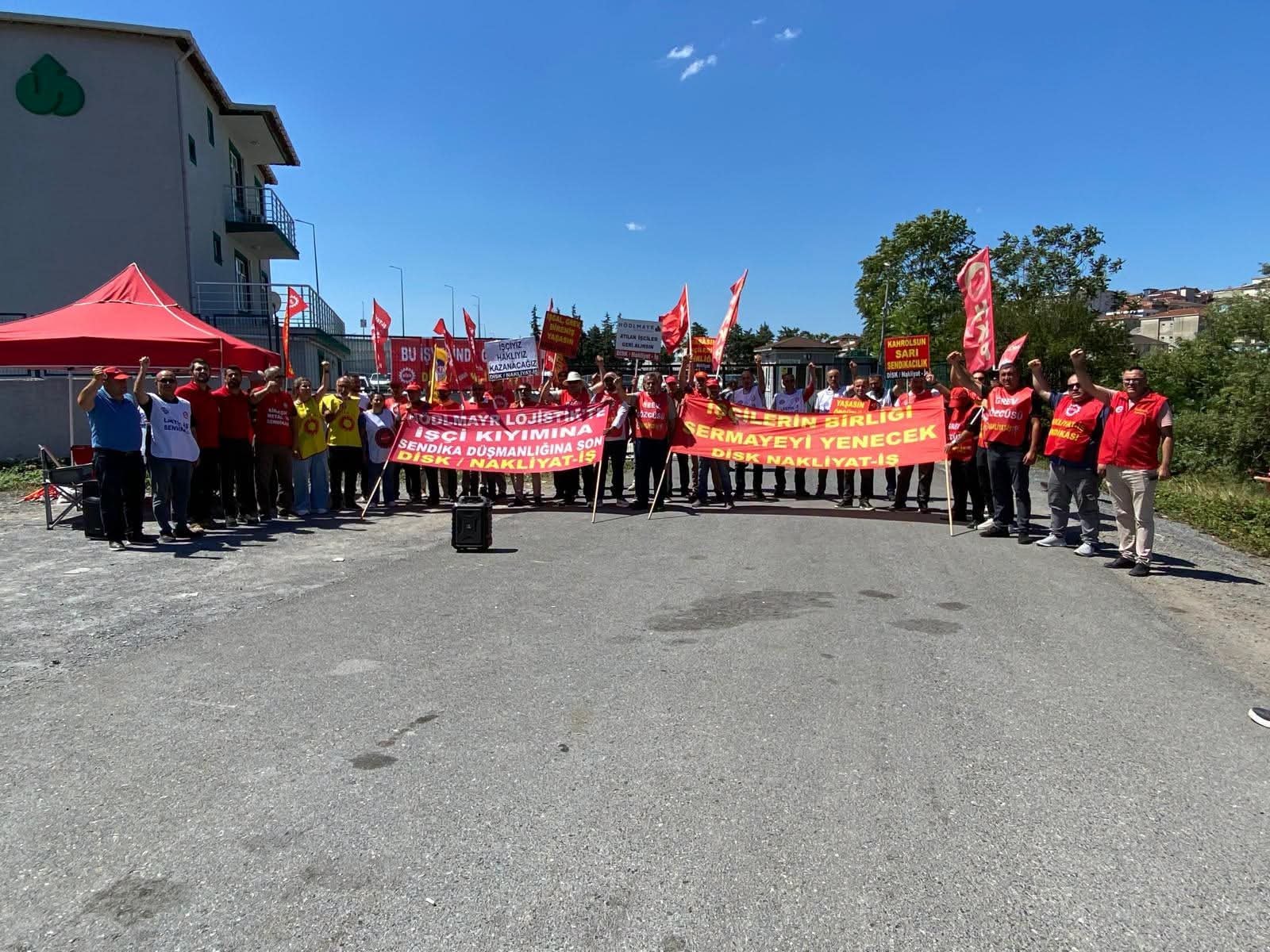 Volkswagen'in lojistik üssünde grev: 100 işçi iş bıraktı