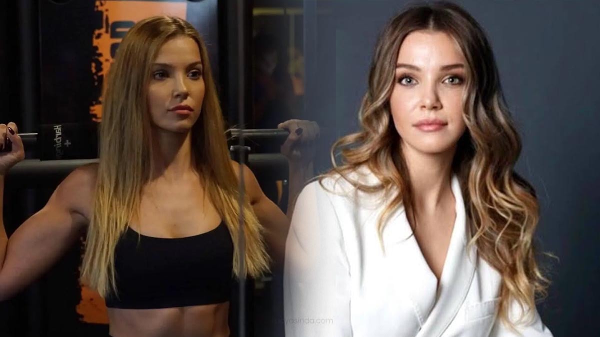 Bikinisiyle bahçeye uzandığı poza beğeni yağdı