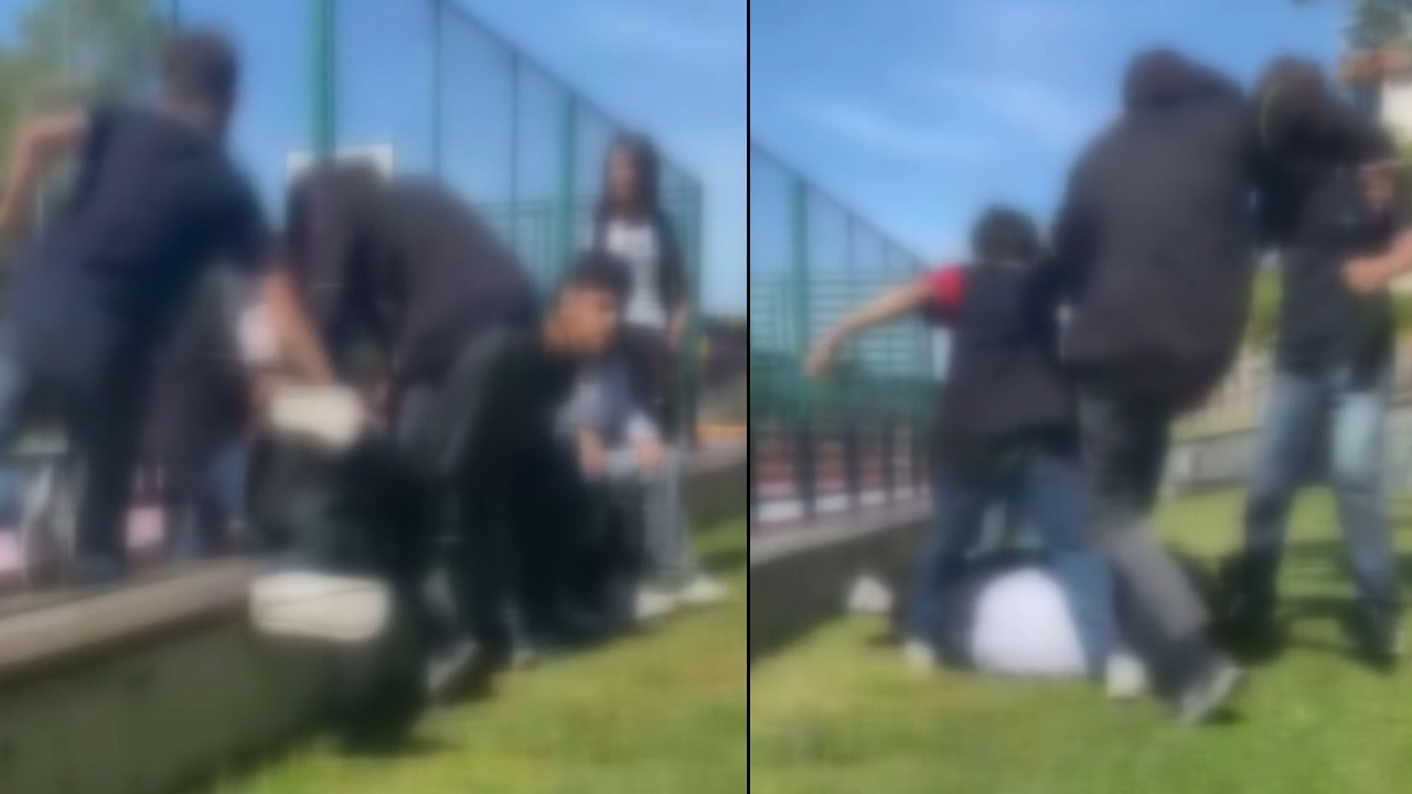 Arnavutköy'de akran dehşeti: Arkadaşlarını dövüp kaydettiler