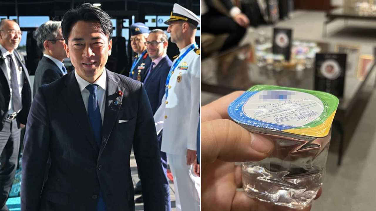 NATO Zirvesi'nde Japon Bakan'ı şaşırtan detay!