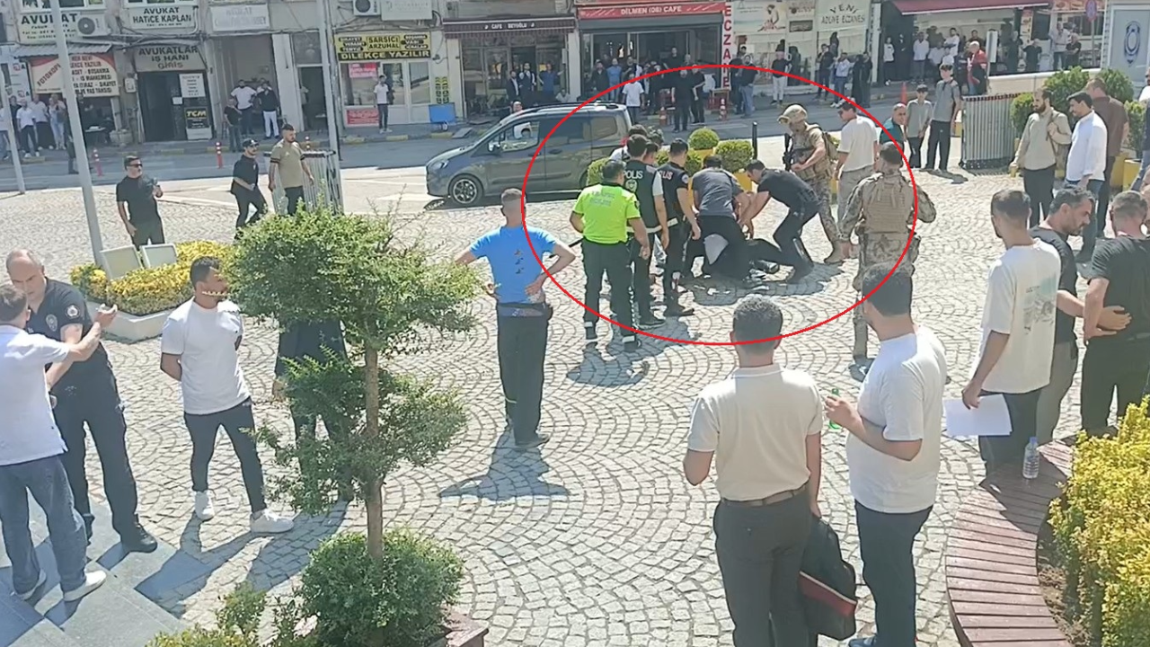 Bursa Adliyesi karıştı: 1'i polis 3 yaralı