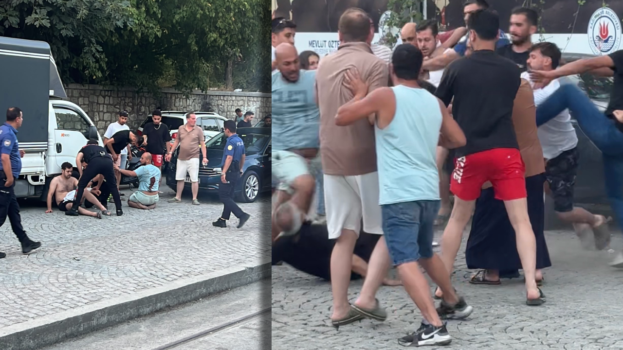 Trafikte yol verme dehşeti! 4 kişi bıçaklandı, mahalle ortasında silahlar çekildi