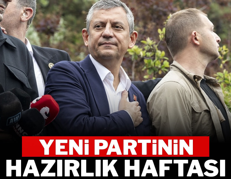 Yeni partinin hazırlık haftası